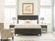 American Drew® Ardennes Black Forest Palladian Bedside Table-1