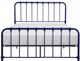 Mazin Furniture Bethany Navy Blue Queen Bed-0