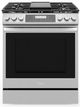 Midea® 30" Stainless Steel Slide In Gas Range-0