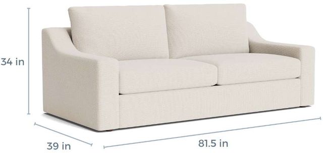 Bassett® Furniture Customizable Blake Slope Arm Sofa-4