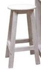 Million Dollar Rustic Dark Brown/White Island with Stools-2