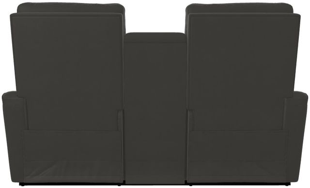 La-Z-Boy® Baron Mineral Leather Manual Wall Reclining Loveseat with Console-4