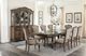 Mazin Furniture Heath Court Brown Oak Buffet & Hutch-4