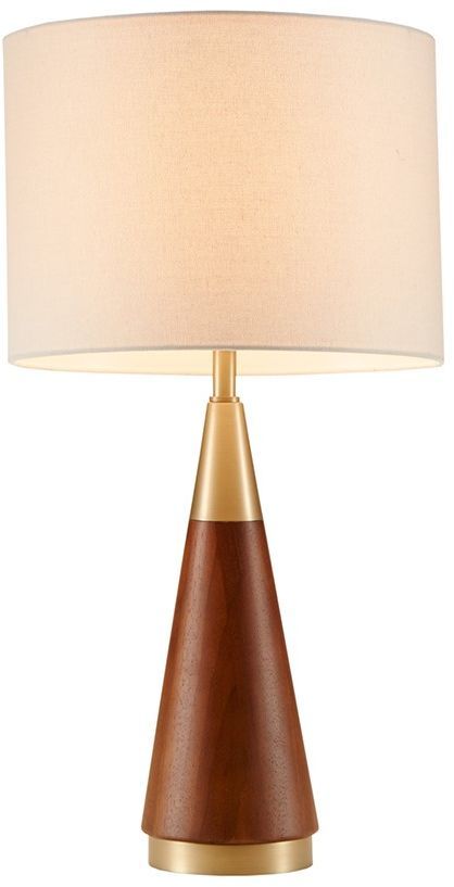 Olliix by INK+IVY Gold/Brown Chrislie Table Lamp-1