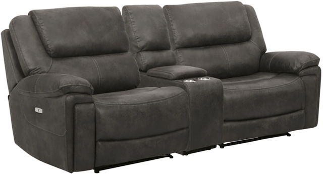 Signature Design by Ashley® Wyerville 3-Piece Gray Reclining Sectional-0