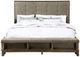 New Classic® Home Furnishings Cagney 4-Piece Vintage California King Panel Bedroom Set-5