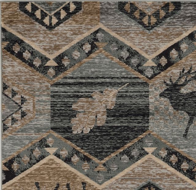 KAS Rugs Chester 5637 Seafoam Woodlands 5'x8' Rug-2