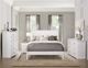 Mazin Furniture Seabright White Eastern King Bed-4