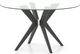 Canadel Customizable Downtown Round Glass DV Base Table-0