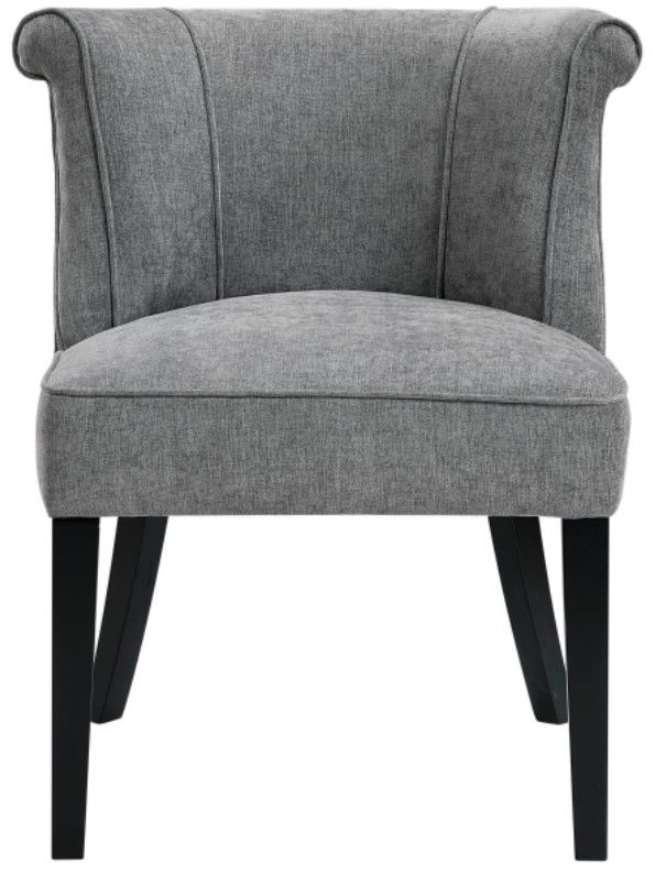 Homelegance® Taylor Charcoal/Espresso Accent Chair-2