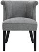 Homelegance® Taylor Charcoal/Espresso Accent Chair-2