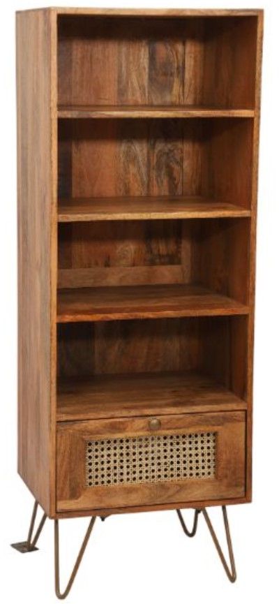 Jaipur Furniture Nyack Brown Cabinet with Drawer-0