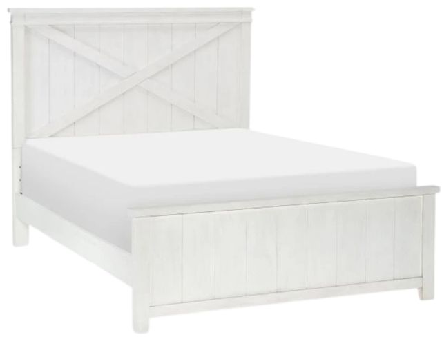 Legacy Kids Teen Flatiron White Full Panel Bed-0