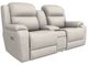 La-Z-Boy® Dorian Barley Power Reclining Loveseat with Console, Headrest, and Lumbar-0