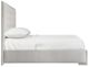 Bernhardt Cornelia Beige/Nebbia California King Upholstered Panel Bed-2