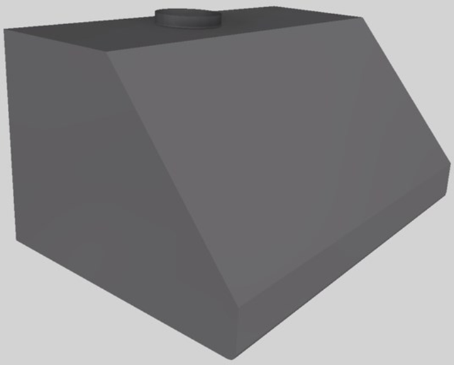 Vent-A-Hood® 36" Gunsmoke Wall Mounted Range Hood-3