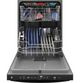 GE® 24" Black Built-In Dishwasher with Sanitize Cycle and Dry Boost-3