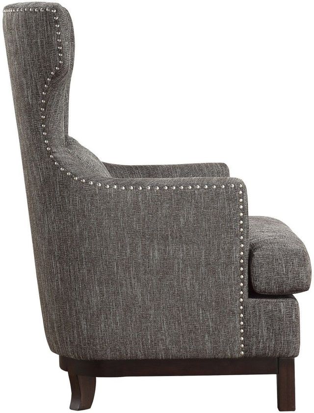 Mazin Furniture Adriano Brown-Gray Accent Chair-2
