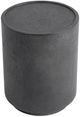 Classic Home Darsa Dark Gray Concrete Outdoor Accent Table-2