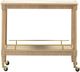 TOV Furniture Slosh Natural Ash Bar Cart-3