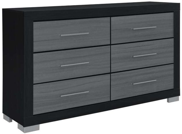 Global Furniture USA Emma Black/Gray Dresser-0