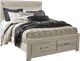 Signature Design by Ashley® Bellaby 6-Piece Whitewash Queen Platform Storage Bed Set-1