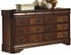 New Classic® Home Furnishings Sheridan 5-Piece Burnished Cherry Queen Bedroom Set with Chest and Nightstand-3