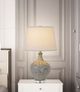 Cal® Lighting & Accessories Harlingen Marble Tone Table Lamp-1