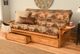 Kodiak Furniture Phoenix Canadian/Butternut Full Storage Futon with Mattress-4