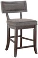 Homelegance® Oxton Baltimore Espresso/Dark Cherry Counter Chair-0