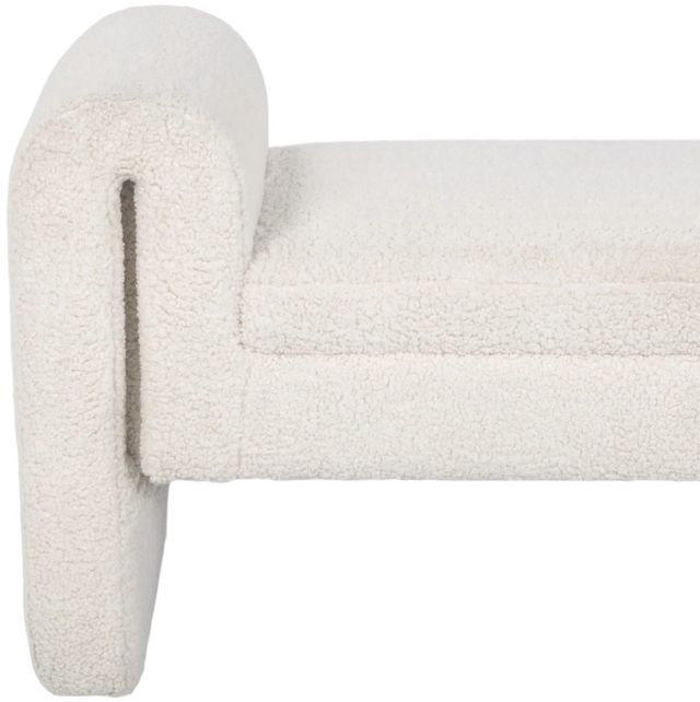 Classic Home Ada Ivory Bench-4