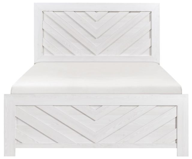 Homelegance® Corbin White 80" Eastern King Panel Bed-2