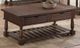 Bernards Laredo Brown Rectangular Cocktail Table-0