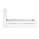 Homelegance Rowan & Rue White Twin Panel Bed with Trundle-4