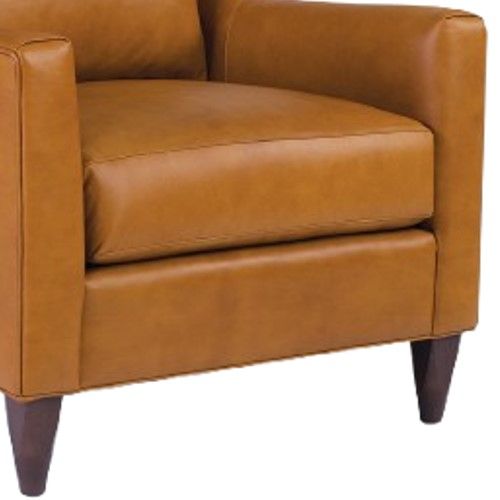 Smith Brothers Customizable 261 Leather Chair-2
