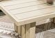 Signature Design by Ashley® Alden Peak Beige Top Wood Outdoor Dining Table with Light Gray Base-1
