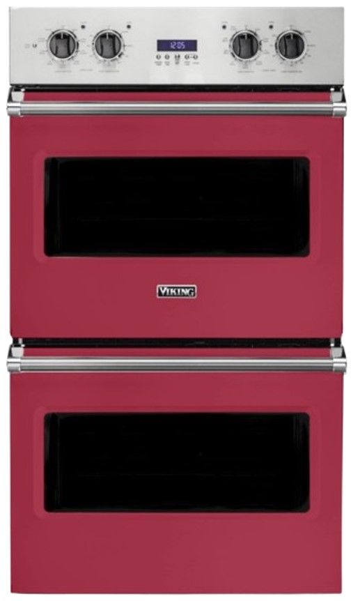 Viking® 5 Series 30" Valentine Double Electric Built In Oven-0