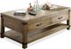 Riverside Furniture Bay Cliff Brown Rectangular Coffee Table-0