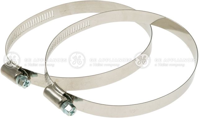 GE® 50 Pack 2 Piece 4" Worm Gear Clamp -0