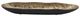 A & B Home Black/Gold Oval Bowl-0