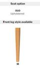 Bermex® Customizable Fixed Dining Side Chair-2