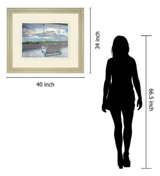 Classy Art Swing at the Beach by Celebrate Life Gallery Wall Art-2