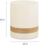 Bassett® Furniture Newbury Parchment Gesso End Table-2