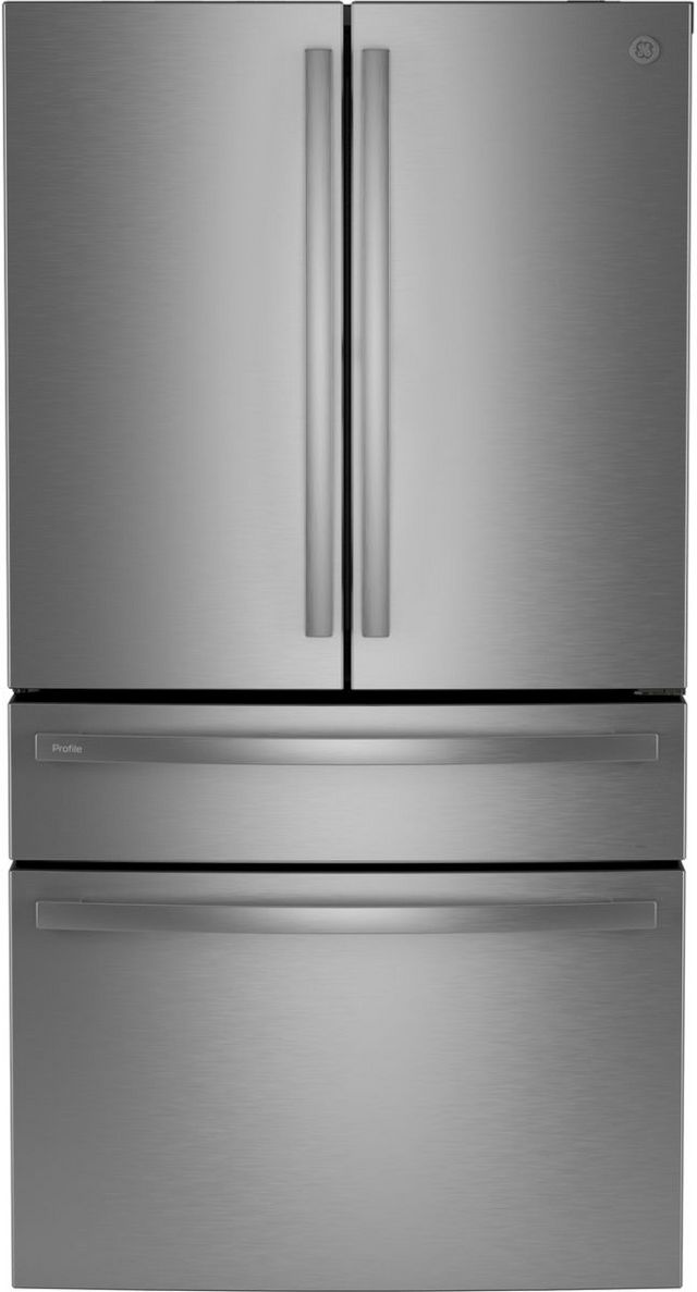 GE Profile™ 36 in. 23.2 Cu. Ft. Fingerprint Resistant Stainless Counter ...