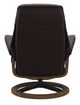 Stressless® by Ekornes® Customizable Ruby Medium Signature Base Recliner and Ottoman-2