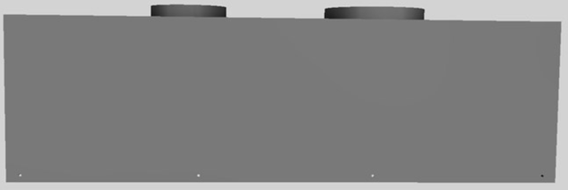 Vent-A-Hood® 42" Gunsmoke Wall Mounted Liner Insert-3