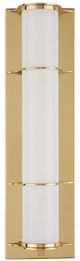 Currey & Company Blaine Brass Bath Wall Sconce-2