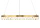Uttermost® Segovia Warm Brass LED Chandelier with Crystals Accent-5
