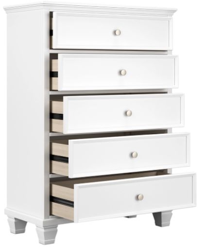 Signature Design by Ashley® Fortman White Chest-1