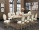 Emerald Home Interlude Sandstone Buff Table with Leaf-1